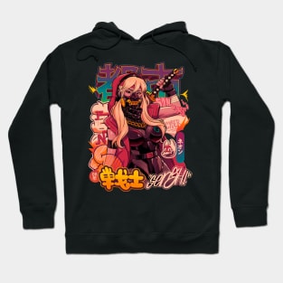 Graffiti Urban Samurai Hoodie